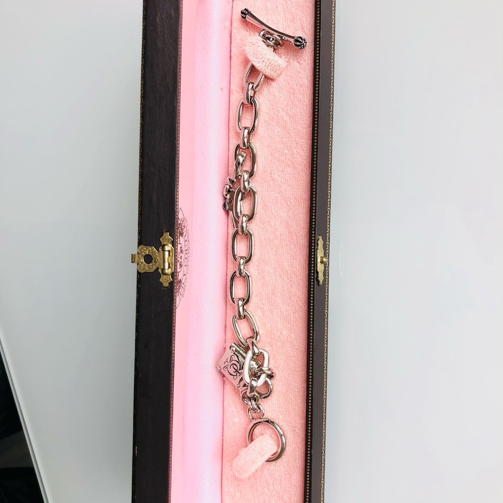 Juicy Couture Lock and Key bracelet